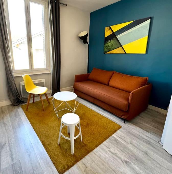 Le Studio Bleu - Grange Blanche Appartement Lyon Buitenkant foto